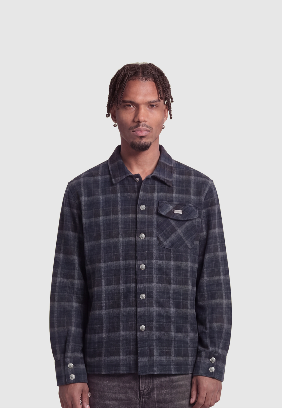 FLANNEL BLUE - model