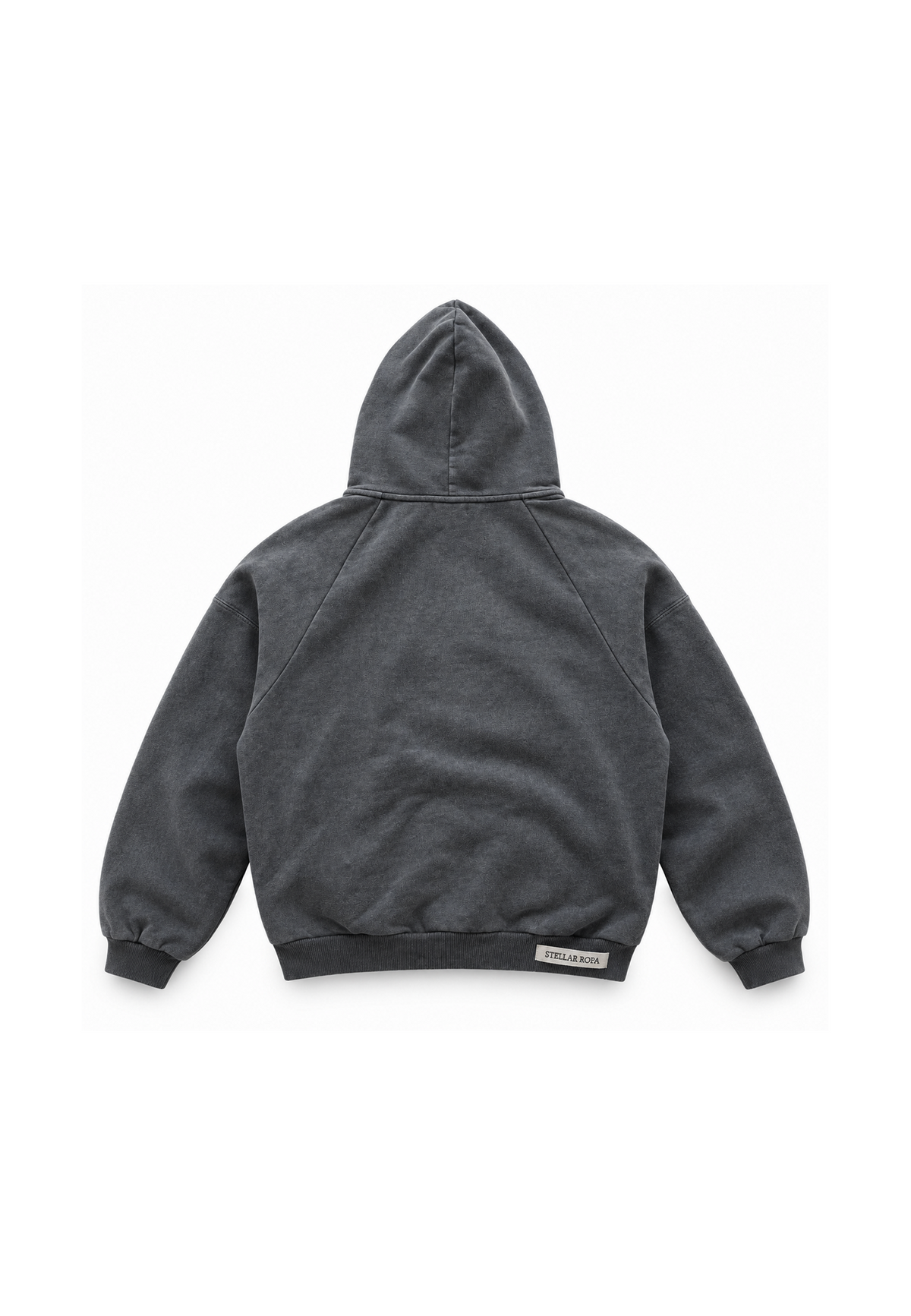 WASHED GREY HOODIE