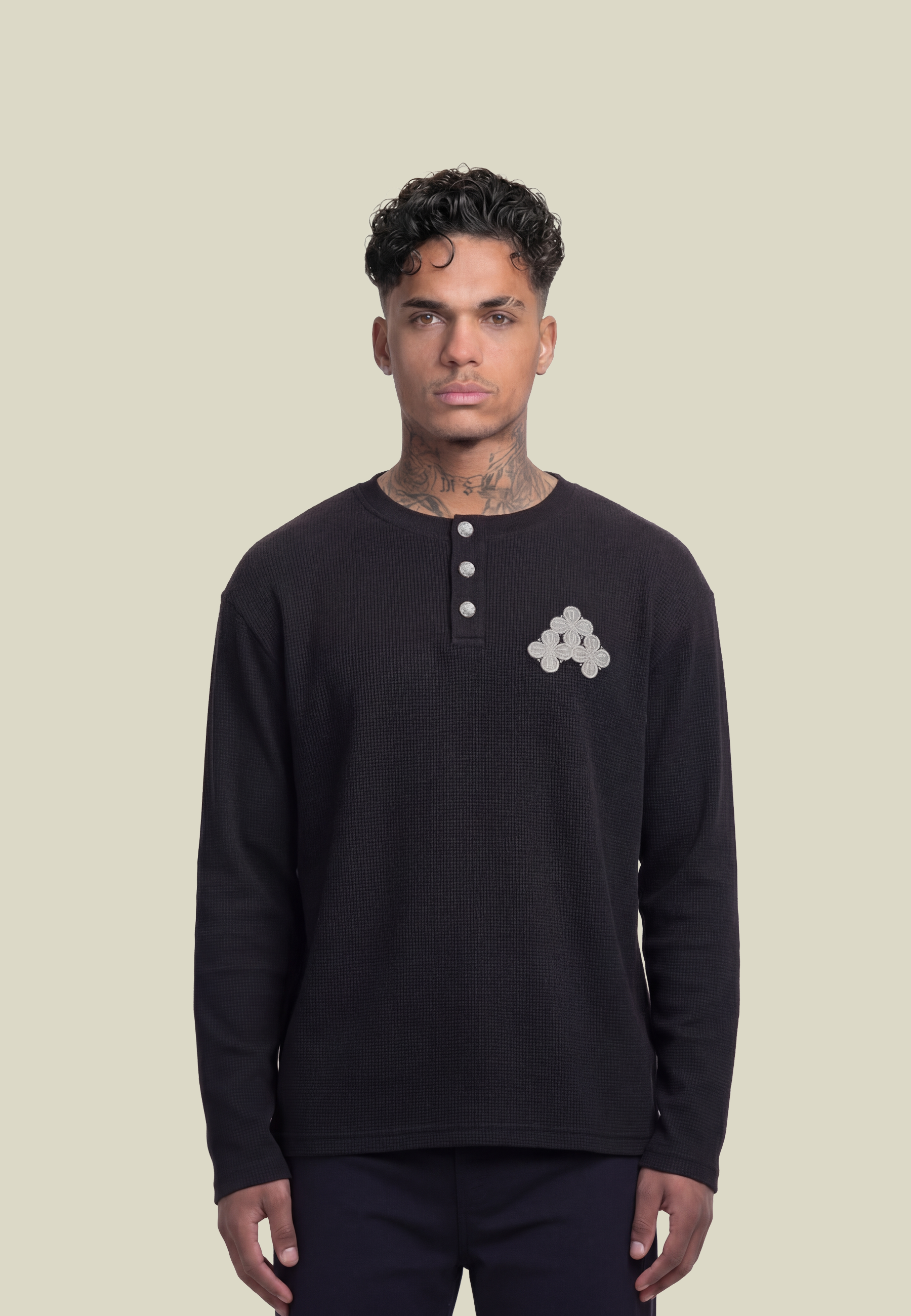 SR WAFFLE BLACK