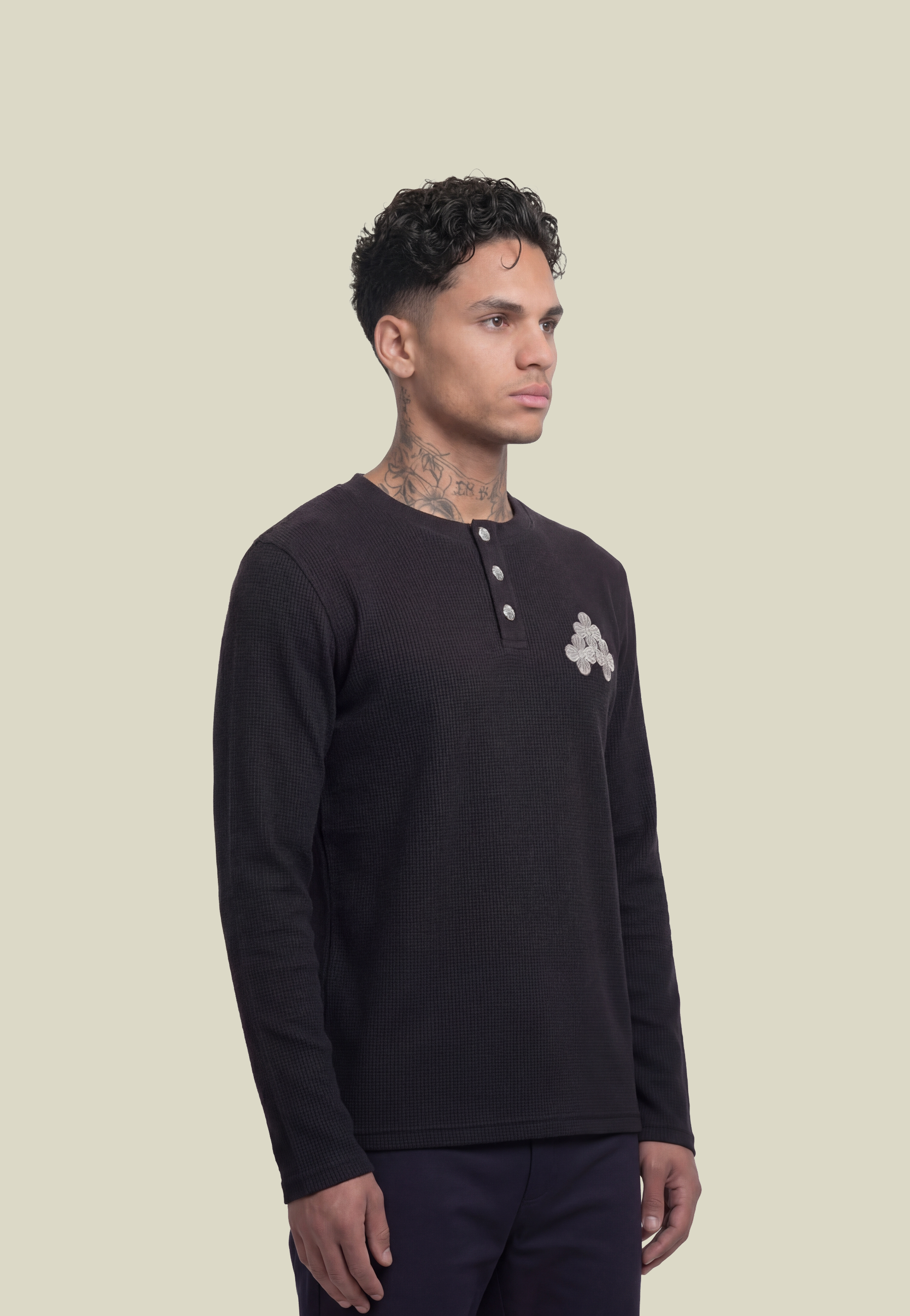 SR WAFFLE BLACK