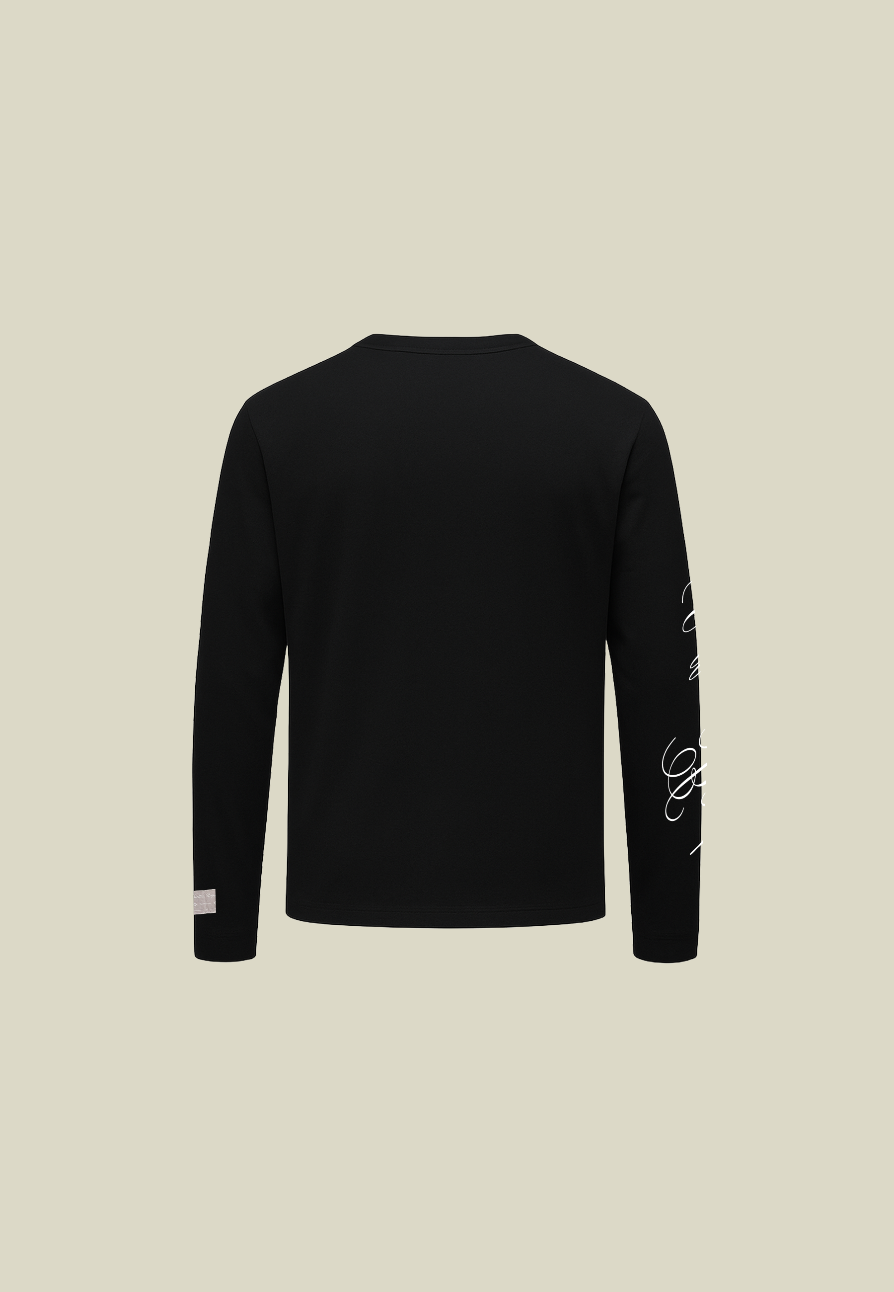 BF Waffle Longsleeve Black