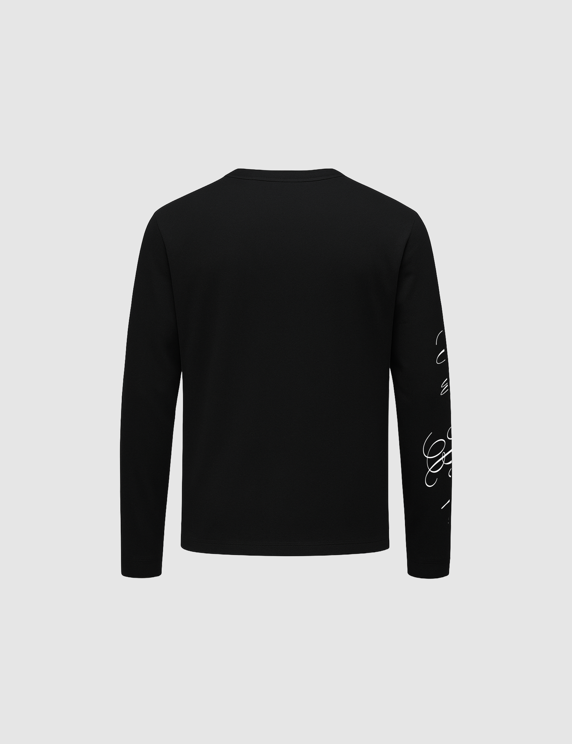 BF Waffle Longsleeve Black